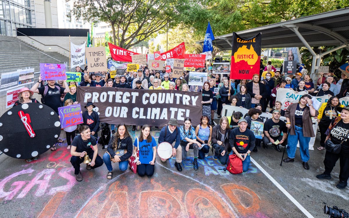 Move Beyond Coal Rally at the Labor Party Conference