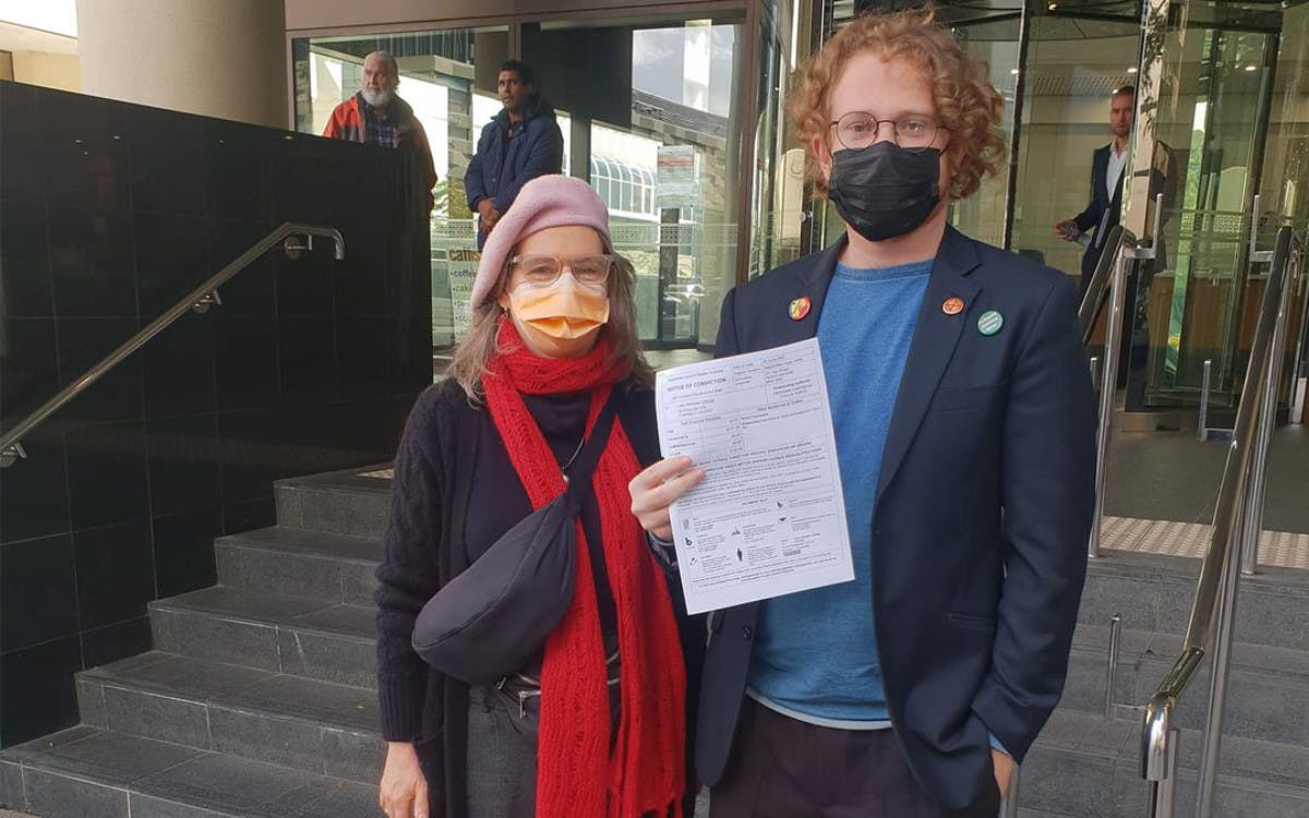 XR WA rebel undeterred by Magistrate's inability to assess climate evidence