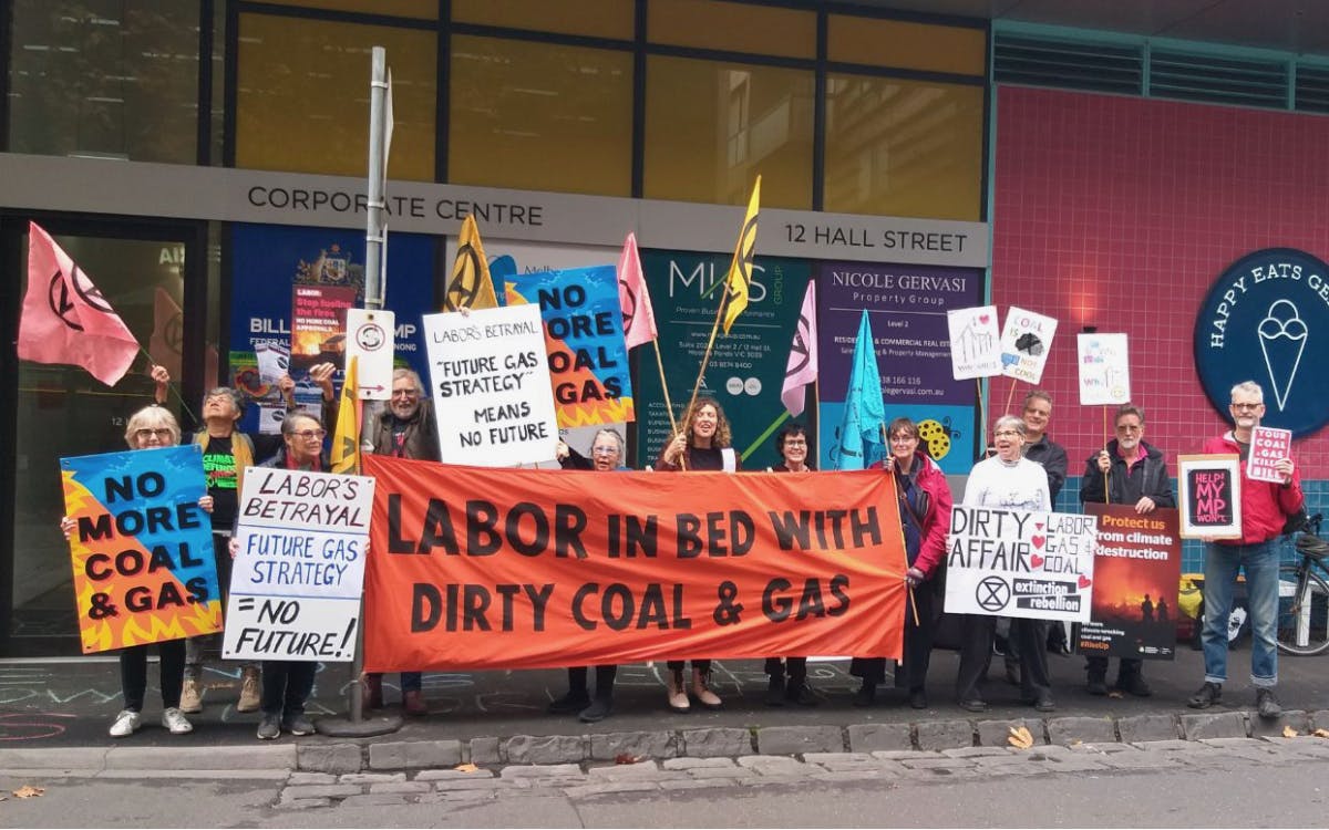 Labor's Betrayal; 'Future Gas Strategy' = No Future