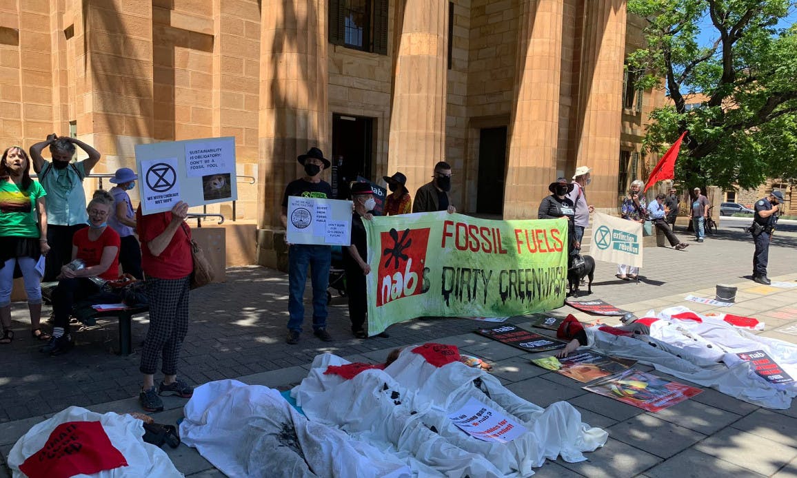 SA rebels protest for the duty of care to protect Australian youth from climate harm