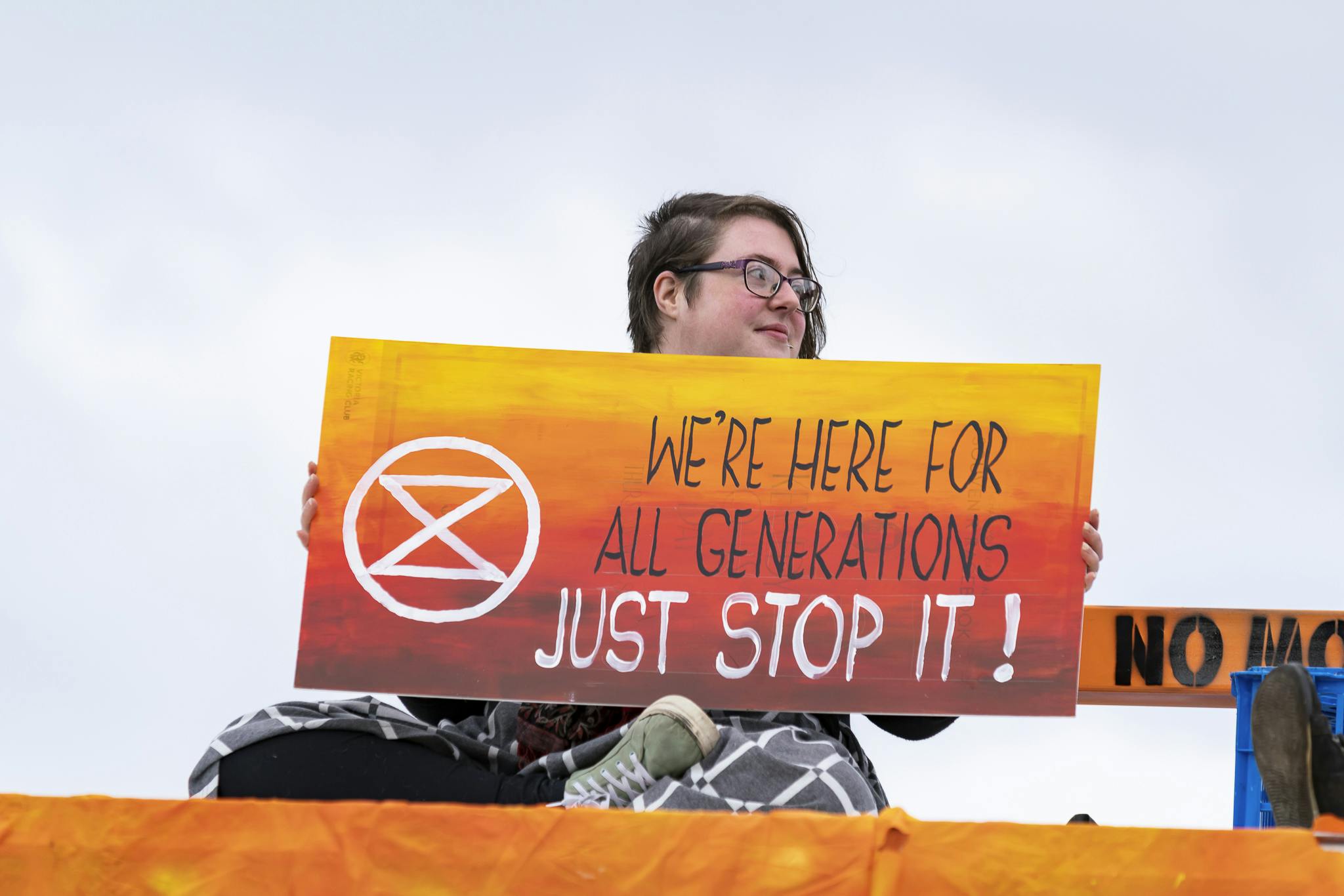 Just Stop It: rolling actions stop fossil fuel business as usual