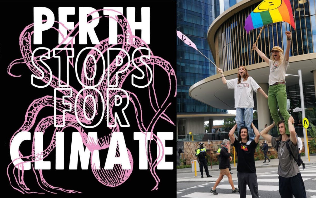 Perth Stops For Climate