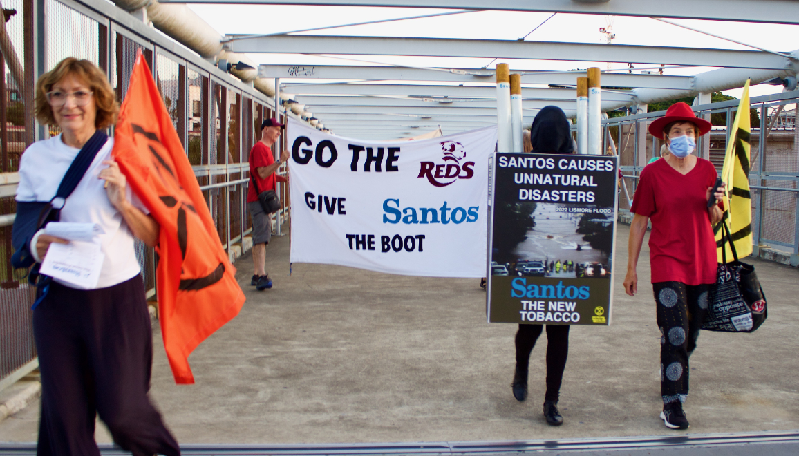 Rebels liken Santos greenwashing to Big Tobacco disinformation