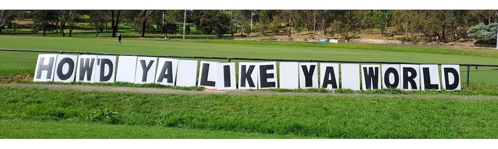 Flippin Crazy How'd ya like ya world