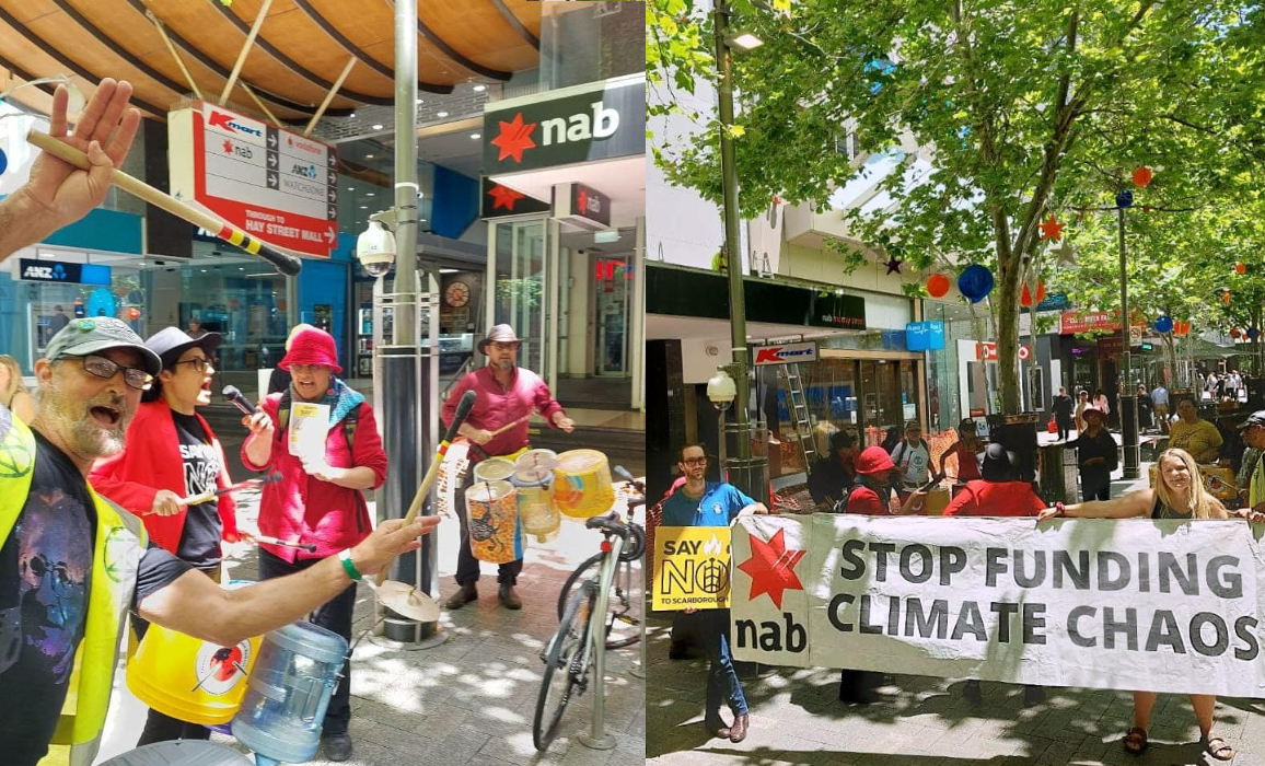 A colourful action in Perth WA