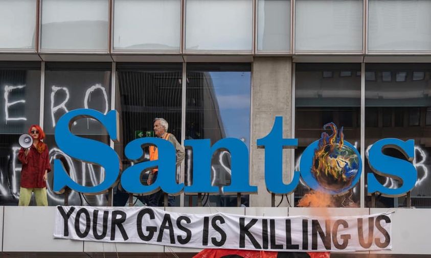 XR Rebels stage the Seige of Santos