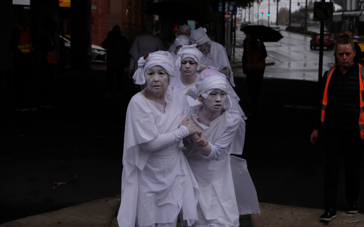 'the frack'd' theatre presentation about Climate Grief
