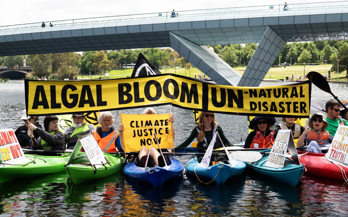 XRSA rebels kayaked and paddle-boated on the Torrens river